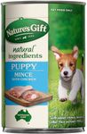 Nature's Gift Puppy Mince with Chicken Dog Wet Food Can 700g (Pack of 12)