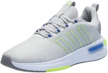 adidas Men's Racer TR23 Sneaker, Grey/Grey/Team Royal Blue, 6.5