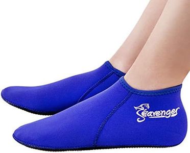 Seavenger Wetsuits Premium Neoprene Water Fin Sock 3mm (Blue) - L