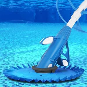 ALFORDSON Pool Cleaner Automatic Sweeper Suction Vacuum Cleaner Floor Wall Climb Swimming Pool Cleaning System with 10M Hose Head Attachment, Ideal for 0.8m-3m Above Ground and Inground Pools