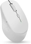 RAPOO M300 Quite Wireless Mouse, Bluetooth Mouse for Laptop 2-in-1(Bluetooth 5.0+2.4Ghz) Computer Mouse, Portable Ergonomic PC Mouse Wireless with USB Receiver, Compatible with MacBook Chromebook