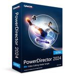 CyberLink PowerDirector 2024 Ultra | Easy Video Editing | Easy-to-Use Video Editing Software With Thousands of Visual Effects | Slideshow Maker | Screen Recorder [Retail Box with Download Card]