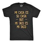 Mens Mi Tacos ES Mi Tacos Tshirt Fu