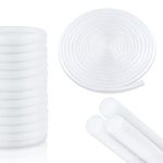 32 Feet Backer Rod for Caulking, Soft Caulk Back Rod Caulk Saver Foam Flexible for Gaps Joints Connection for Road Wall Foundation Cracks (White)