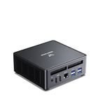 MINISFORUM Venus UM790 Pro Mini PC AMD Ryzen 9 7940HS up to 5.2 GHz 32 GB DDR5 512GB SSD with AMD Radeon 780M, 4X USB3.2, 2X USB4, 2xHDMI 2.1, 2X PCIe4.0, Wi-Fi 6E/BT5.3, RJ45 2.5 G