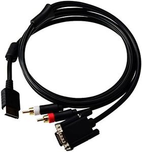 Mcbazel VGA AV Audio Video Cable for Sega Dreamcast