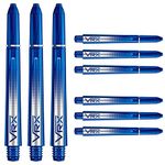 Red Dragon VRX Medium Shafts - Blue - 4 Sets per Pack (12 shafts in Total)