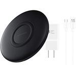 Samsung Original Wireless Slim Fast Charging C Type Pad 7.5w for Qi Enabled Devices Galaxy Watch Smart Phone iPhone iOS/Android (Renewed)