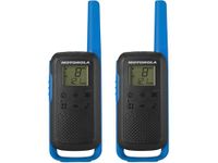 Motorola T62 PMR446 2-Way Walkie Talkie Radio Twin Pack - Blue