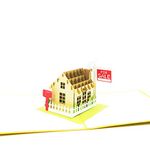 House For Sale Pop Up Card - Realtor Gift, Real Estate Agent Thank You Card, New House Card, Moving Day | Pop Card Express (House for Sale Pop Up Card)