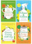 Nancy Birtwhistle Green Gardening 4 Books Collection Set (Clean & Green (Paperback), Green Living Made Easy (Paperback), The Green Gardening Handbook & The Green Budget Guide)