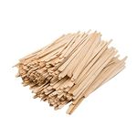 1000 x 14cm Long Eco Friendly Biodegradable Birchwood Coffee, Hot Or Cold Drink, Milk, Tea, Stirrers for Home Or Office.