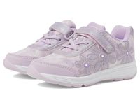 Stride Rite Unisex-Child Lighted Glimmer Sneaker, Lavender, 7.5 US Wide Little Kid