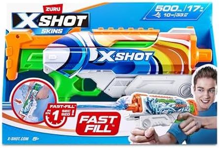 Zuru XSHOT Fast Fill Skins Water Gun - Hyperload Water Blaster