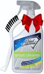 Black Diamond Ultimate Grout Cleaner: Best Cleaner for Tile,Ceramic,Porcelain, Marble Acid-Free Safe Deep Cleaner & Stain Remover for Even The Dirtiest Grout. (1-Quart/1-Brush)