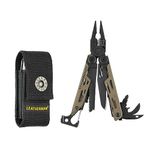 LEATHERMAN, Signal, 19-in-1 Multi-Tool for Outdoors, Camping, Hiking, Fishing, Survival, Durable & Lightweight EDC, Made in The USA, Coyote Tan