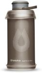 Hydrapak G122M Stash - Collapsible BPA Free Hiking and Backpacing Travel Water Bottle (750 ml, Mammoth Grey)