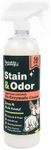 Sprinkle & Sweep Pet Odor Eliminator for Strong Odor of Cat and Dog Urine - Pet Stain and Odor Remover for Carpets - Multipurpose Enzymatic Pet Odor Eliminator for Home Cleaning Solution (24oz)