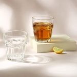 Wonderchef Bormioli Whisky Rockbar Dof Tumbler 390 ml, Set of 6