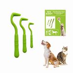 PETS BUDDY Tick Remover Tool, 3 Pcs Tick Remover Tools for Dogs, Cats, Horses and Even Humans