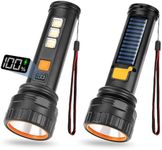 Solar Flashlights, 1500 Lumens Led 