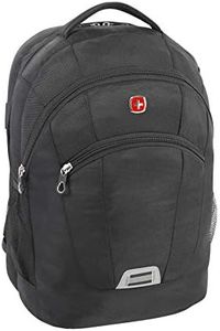 Swiss Gear Side Load Laptop Backpack - 17.3-Inch, Black