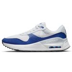 NIKE Men's Air Max Systm Cross Country Running Shoe, Old Royal/White-Pure Platinum, 9 UK