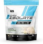 Limitless Pharma Pure Whey Isolate | High Protein Whey Isolate Protein Powder | 27g Protein, 6g BCAAs, Sugar Free, Gluten Free, Low Carb, Low Lactose | 30 Servings (2LB, Vanilla)