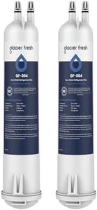 GLACIER FRESH Compatible with 4396841 Refrigerator Water Filter, EDR3RXD1, KAD3RXD1, WHR3RXD1, 4396841, 4396710, Filter 3, 46-9083,46-9030, 9030, 9083 Refrigerator Water Filter, 2 Pack