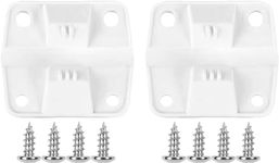 Cooler Replacement Plastic Hinges and Screws Set, Compatible with Coleman Coolers, Set of 2