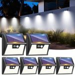 LOTMOS 6 Pack Solar Lights Outdoor 