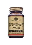 Solgar Methylcobalamin (Vitamin B12) 1000 µg Nuggets, Pack of 30 - For Energy Support - Easy to Take, Dissolvable - Vegan