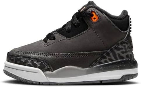 Toddler's Jordan 3 Retro Fear 'Night Stadium/Total Orange' (DM0968 080) TD - Size 4c