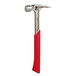 20 OZ Smooth Face Rip Claw Hammer w/ I Beam Design Handle for Milwaukee