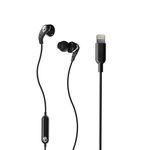 Skullcandy Set Lightning In-Ear Wired Earbuds, Microphone, Works with iPhone - True Black