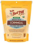 Bob's Red Mill Organic Medium Grind Cornmeal, 680 Grams