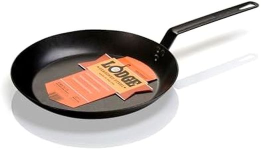 Lodge CRS12 Pre-Seasoned Carbon Steel Skillet 12" Black