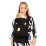 LILLEbaby Complete Airflow Kid Comfort Child Carrier with 360° Ergonomic Adjustable Strap for Baby, Infant and Toddler Carriers - (7 to 45 lbs), Black