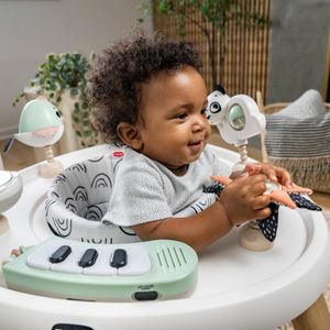 Tiny Love 5-in-1 Baby Activity Center – 20 Activities, 6 Toys, Black & White