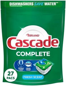 Cascade Complete ActionPacs, Dishwasher Detergent Pods, Fresh, 27 Count