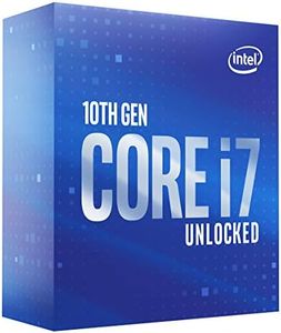 Intel Core i7-10700K CPU 3.8GHz (5.1GHz Turbo) LGA1200 10th Gen 8-Cores 16-Threads 16MB 95W UHD Graphic 630 Retail Box 3yrs Comet Lake