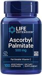 Life Extension Ascorbyl Palmitate 500 Mg, 100 veggie caps