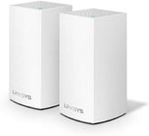 Linksys WHW0102 Velop Intelligent Mesh Wi-Fi System (2-Pack), White