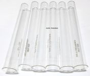 Borosilicate Glass Test tube 15 x 125mm pack of 6 with rim