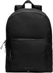 Tommy Hilfiger Men TH MONOTYPE DOME BACKPACK, Black, One Size