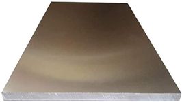 6061-T6 Aluminum Sheet, Aluminum Plate,6 Inch x 12 Inch x 1/4 Inch Thickness