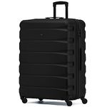 Flight Knight Lightweight 4 Wheel ABS Hard Case Extra Large Suitcase Approved for Over 100 Airlines Including easyJet, British Airways, Ryanair, Jet2, Emirates & Many More - Check-in Large Size 29"