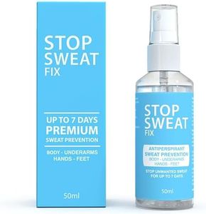 Sweat Prevention Spray - Body, Underarms, Hands and Feet