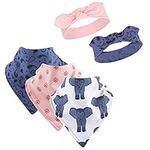 Yoga Sprout 5pc Bib and Headband Set, Free Spirit, One Size