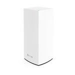 Linksys Velop MX4200 Tri-Band Whole Home Mesh WiFi 6 System (AX4200) Router, Extender & Booster up to 3000 sq ft, 3.5x Faster Speed for 40+ Devices, MU-MIMO & Parental Controls - 1 Pack, White